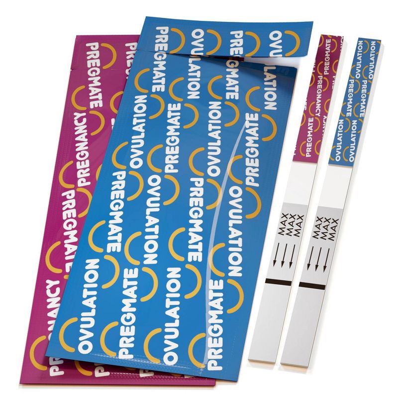 slide 2 of 6, Pregmate 50 Ovulation and 20 Pregnancy Test Strips, 1 ct