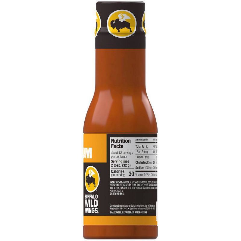 slide 3 of 12, Buffalo Wild Wings Medium Sauce - 12oz, 12 oz