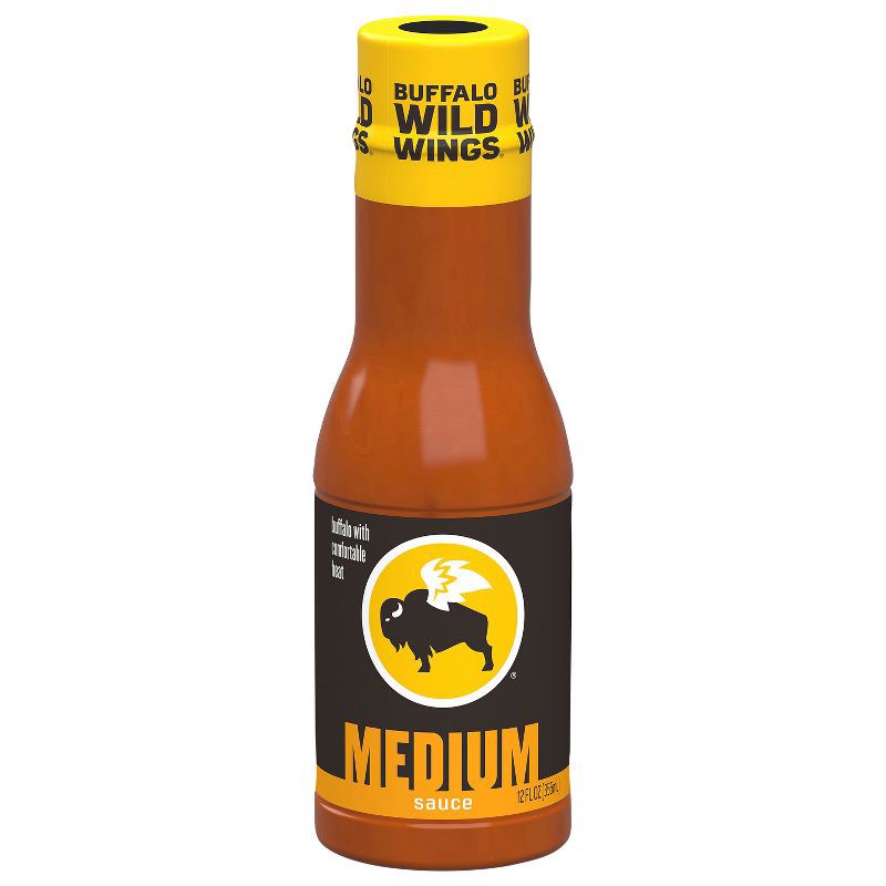 slide 1 of 12, Buffalo Wild Wings Medium Sauce - 12oz, 12 oz