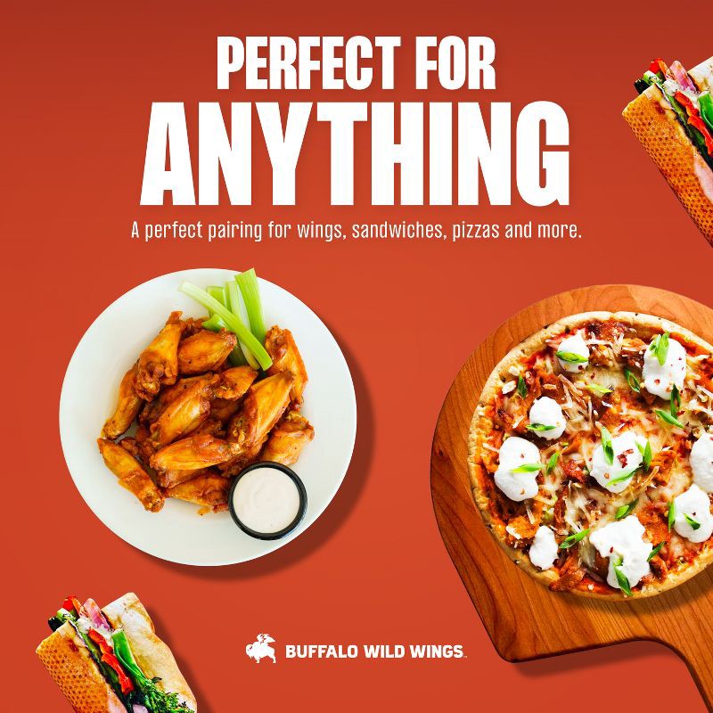 slide 8 of 12, Buffalo Wild Wings Medium Sauce - 12oz, 12 oz