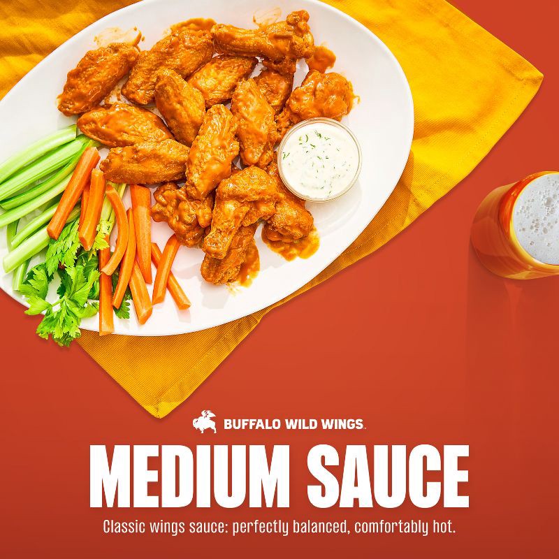 slide 10 of 12, Buffalo Wild Wings Medium Sauce - 12oz, 12 oz
