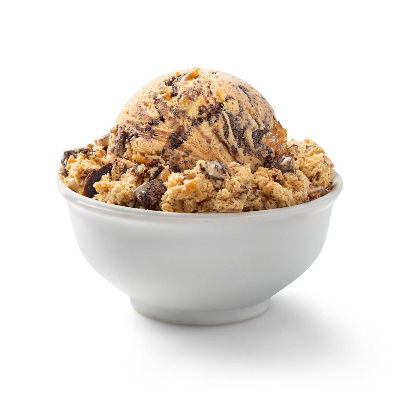 slide 2 of 4, Caramel Brownie Moose Tracks Ice Cream - 1.5qt - Favorite Day™, 1.5 qt