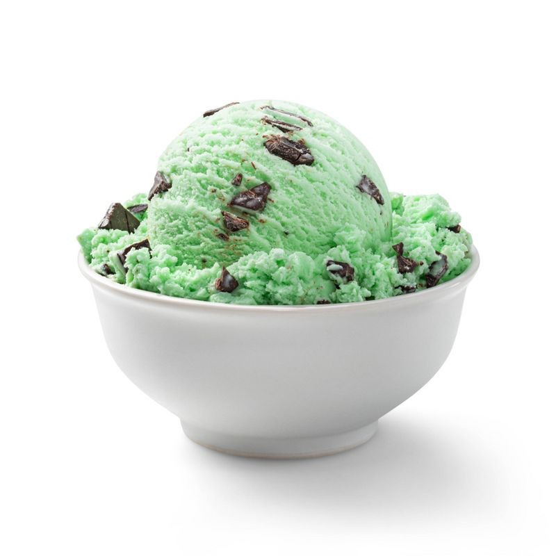 slide 2 of 4, Mint Chocolate Chip Ice Cream - 1.5qt - Favorite Day™, 1.5 qt