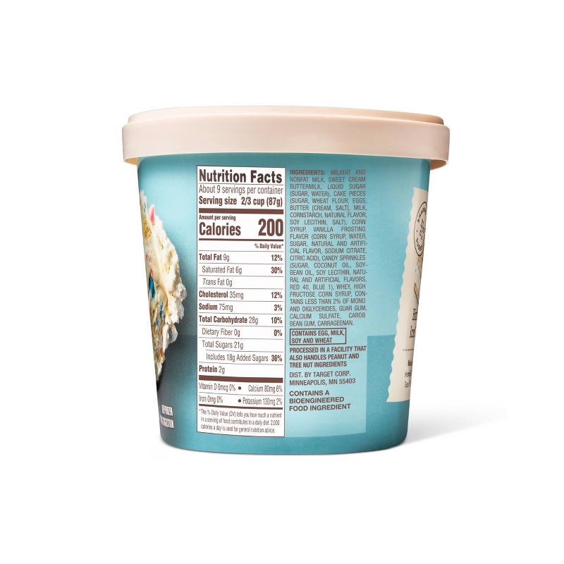 slide 3 of 4, Birthday Cake Ice Cream - 1.5qt - Favorite Day™, 1.5 qt