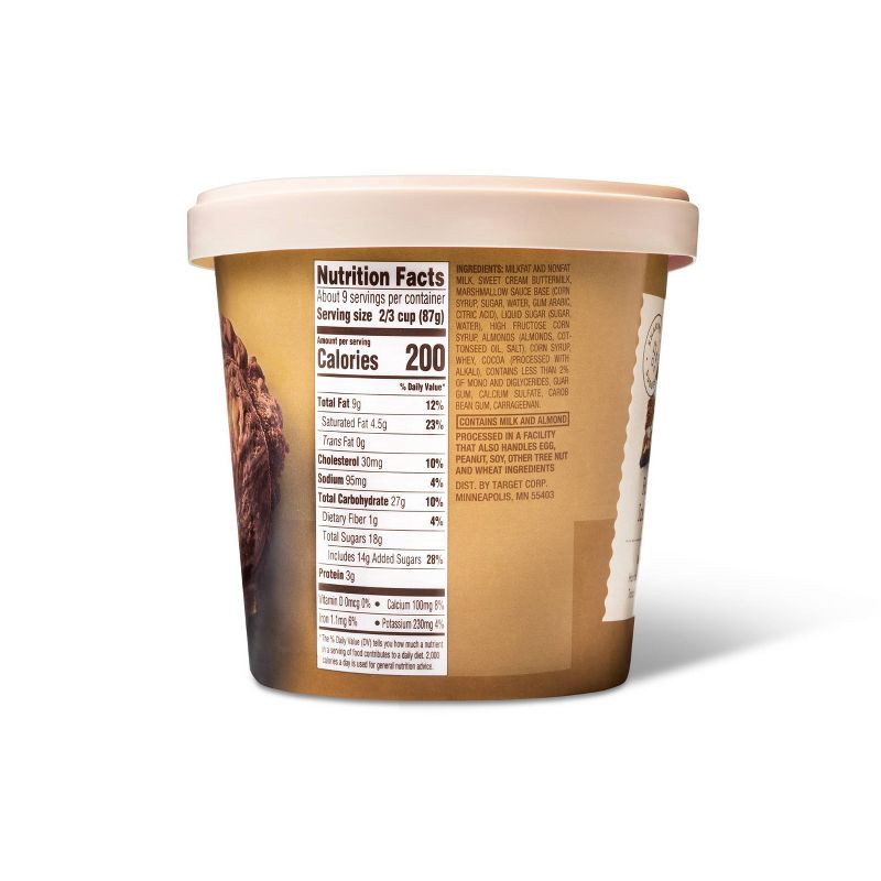 slide 2 of 4, Rocky Road Ice Cream - 1.5qt - Favorite Day™, 1.5 qt