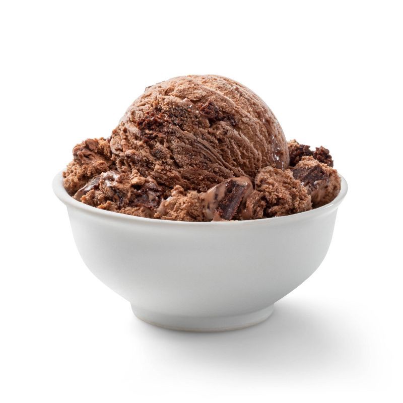 slide 2 of 4, Chocolate Fudge Brownie Ice Cream - 1.5qt - Favorite Day™, 1.5 qt