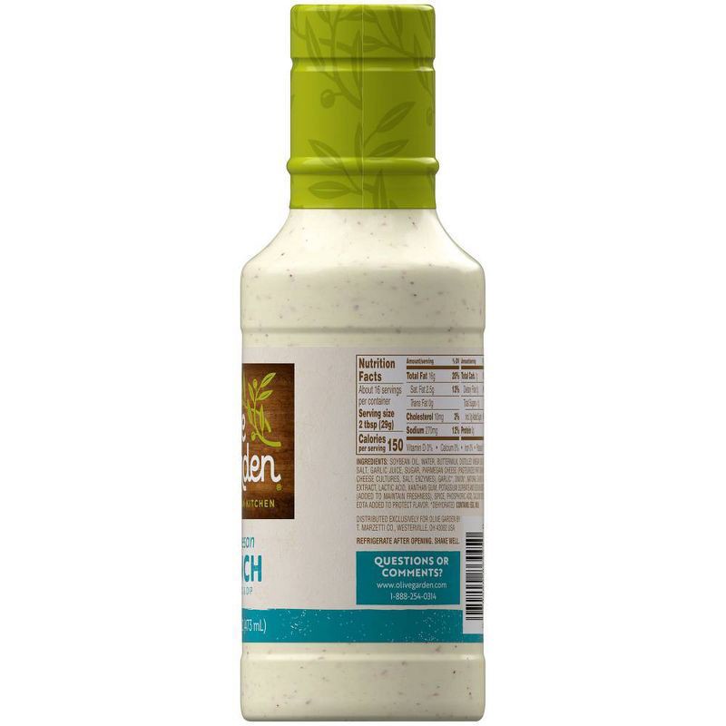 slide 3 of 4, Olive Garden Parmesan Ranch Dressing - 16fl oz, 16 fl oz