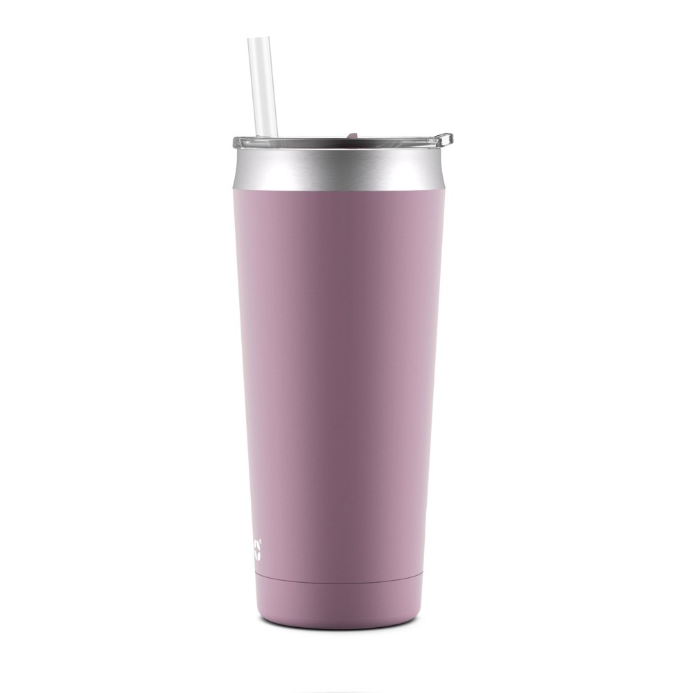 slide 3 of 4, Ello 24oz Beacon Vacuum Stainless Steel Tumbler - Pink, 1 ct