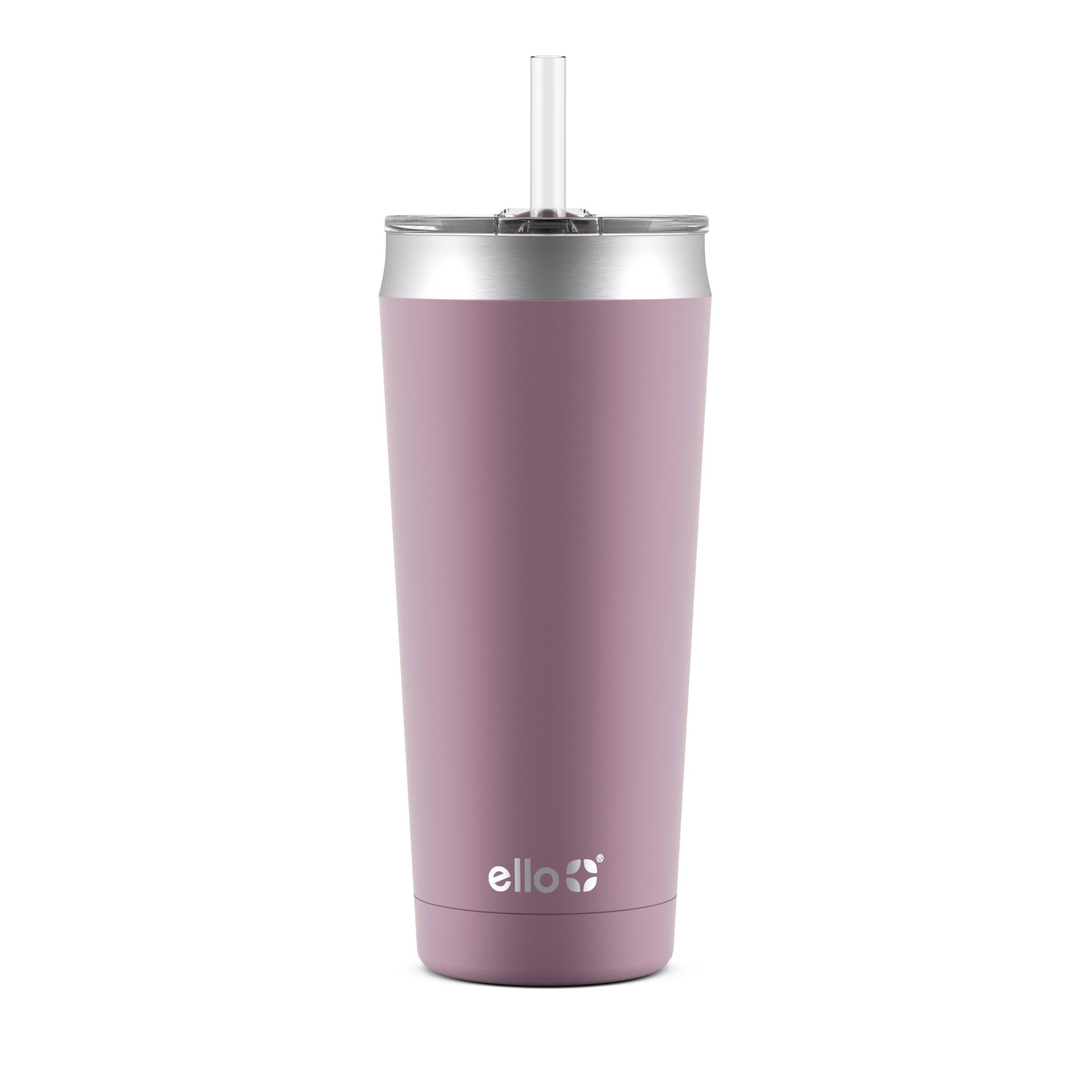 slide 1 of 4, Ello 24oz Beacon Vacuum Stainless Steel Tumbler - Pink, 1 ct