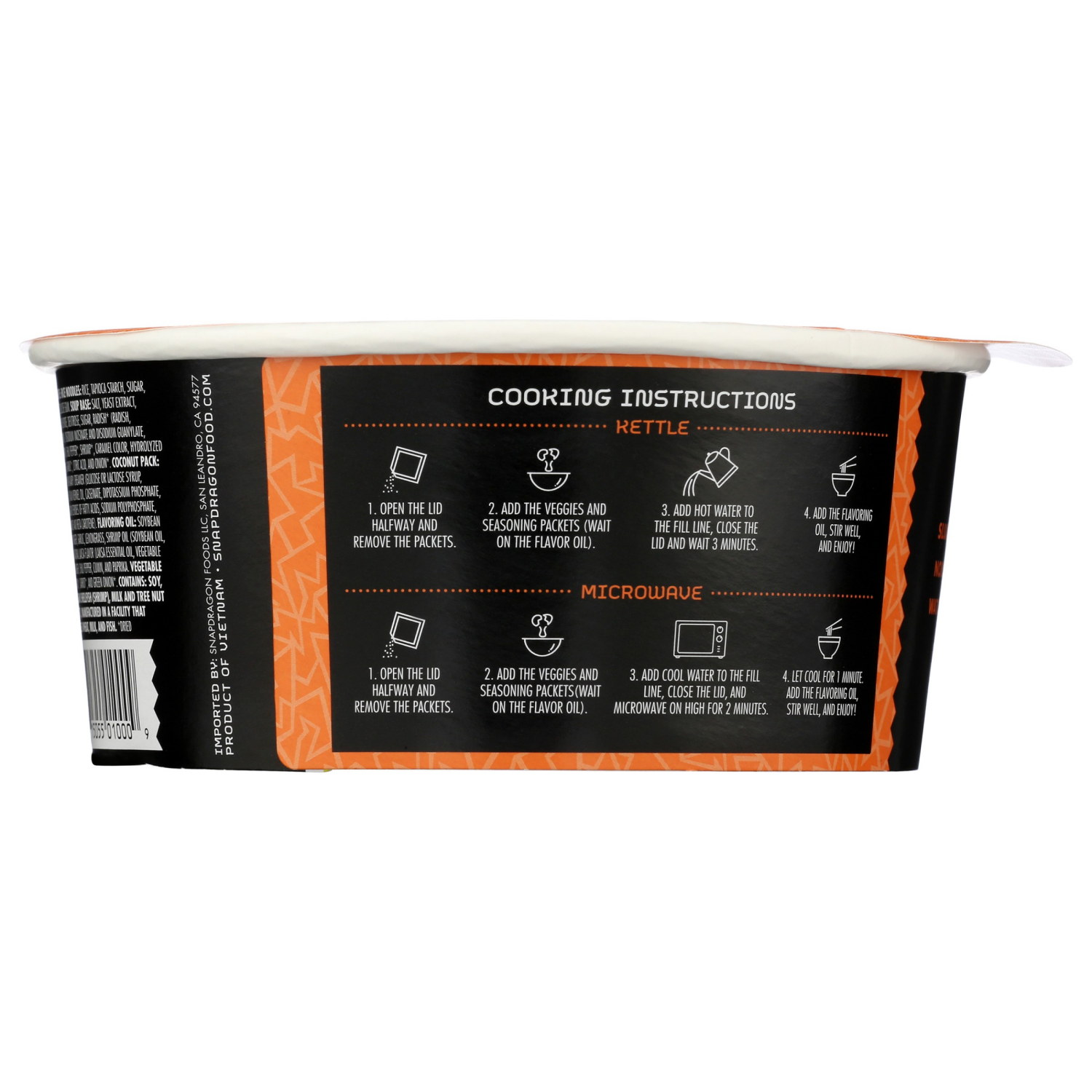 slide 2 of 3, Snapdragon Laksa Curry Instant Noodle Soup, 2.1 oz