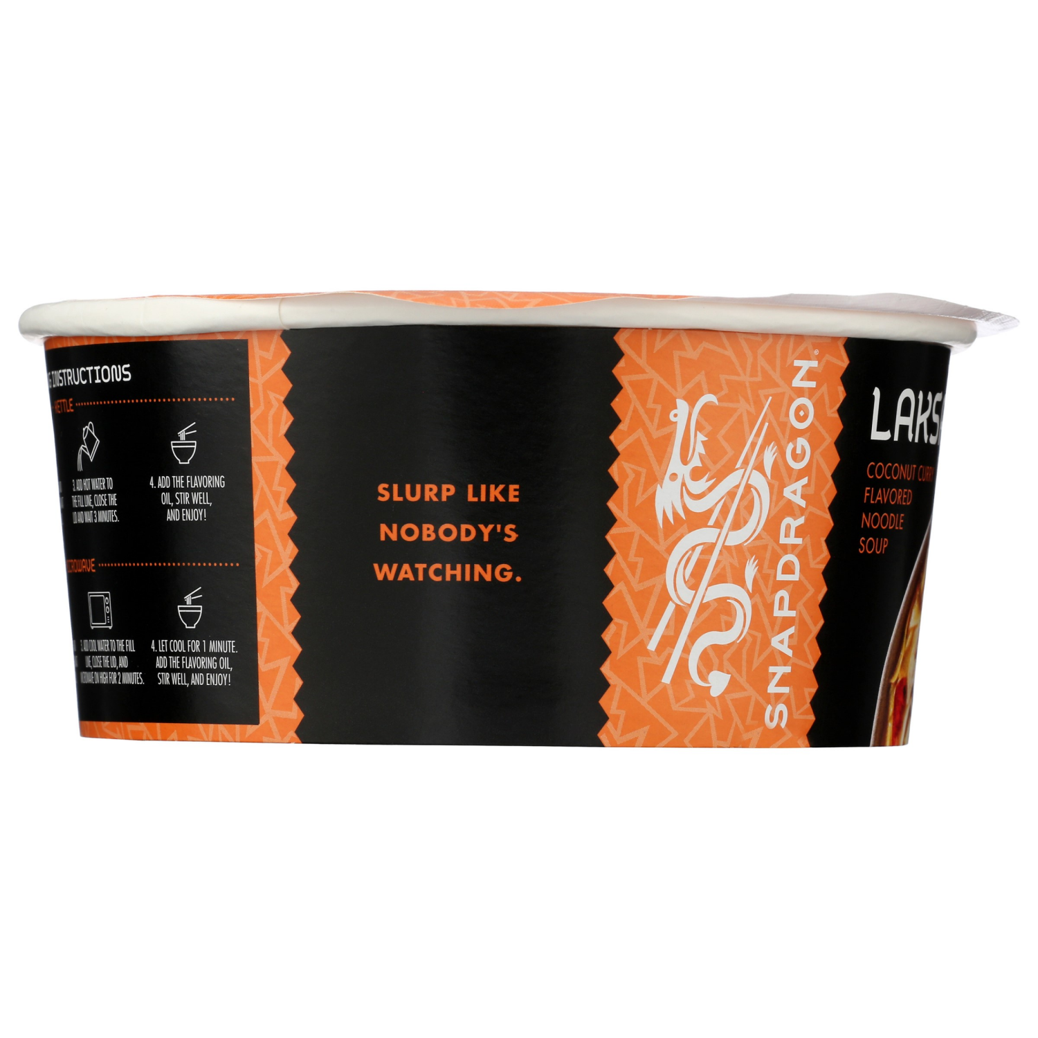 slide 3 of 3, Snapdragon Laksa Curry Instant Noodle Soup, 2.1 oz