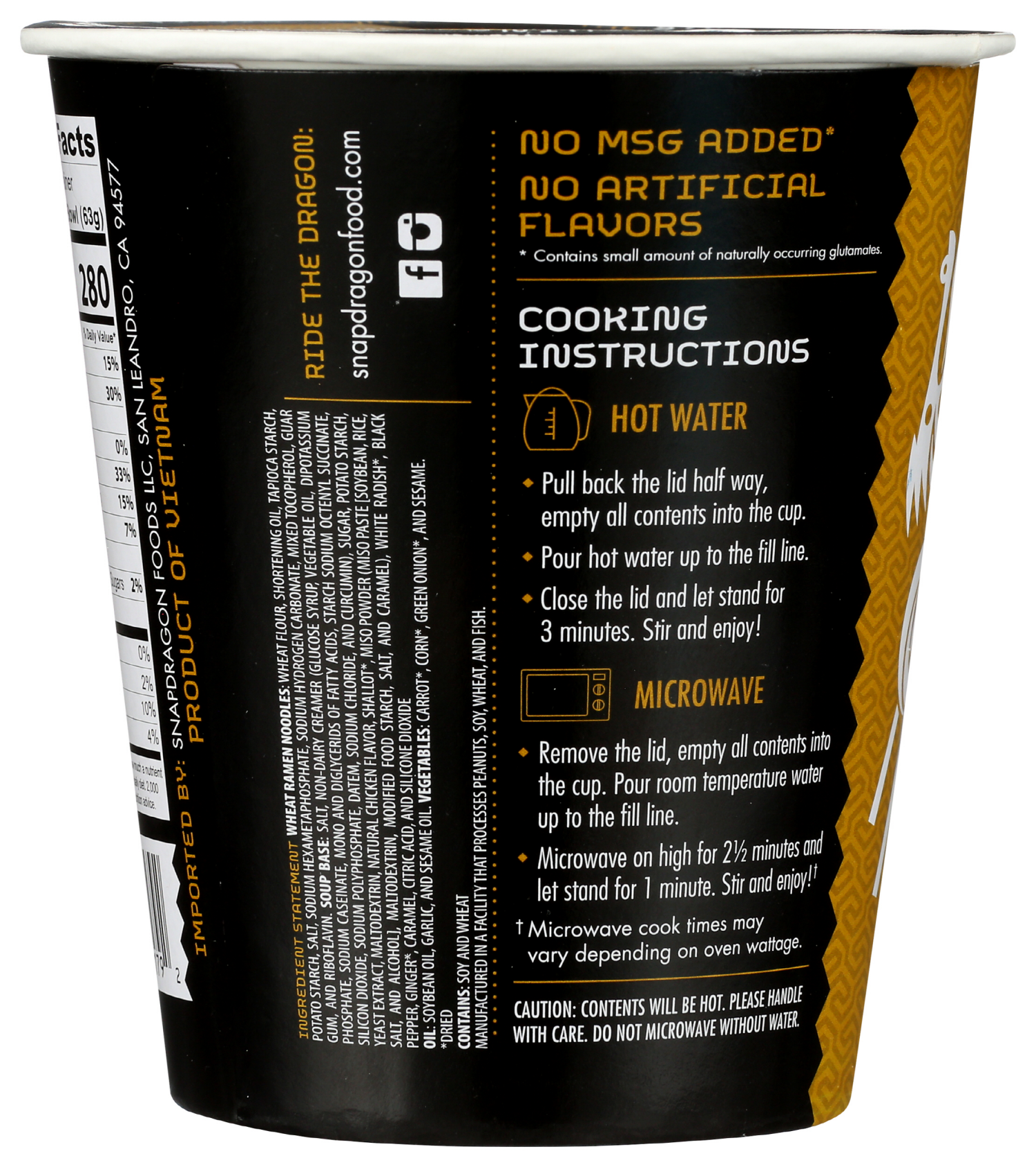 slide 2 of 2, Snapdragon Tokyo Chicken Ramen Cup, 2.2 oz