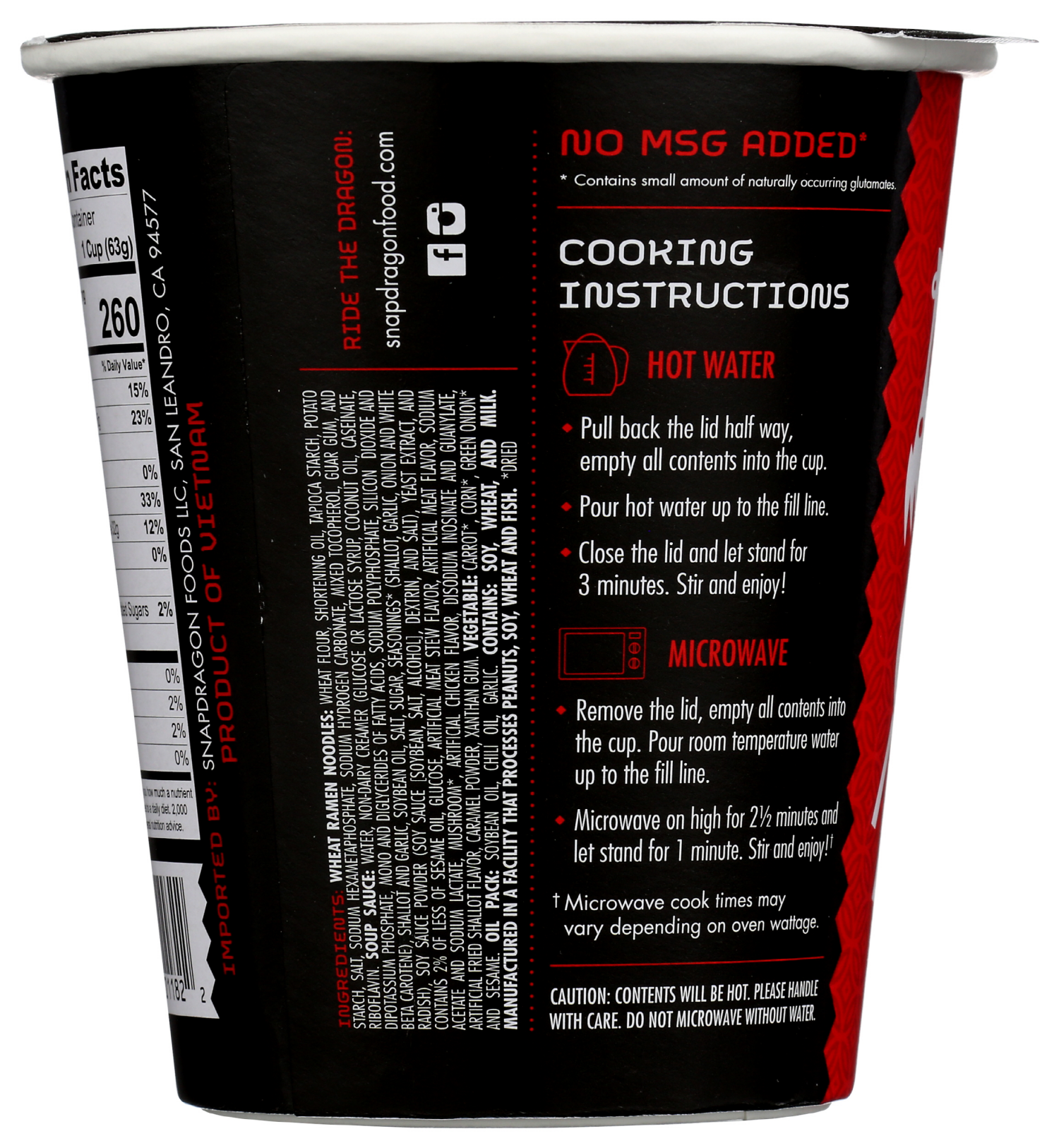 slide 2 of 2, Snapdragon Tonkotsu Pork Ramen Instant Noodle Soup, 2.2 oz