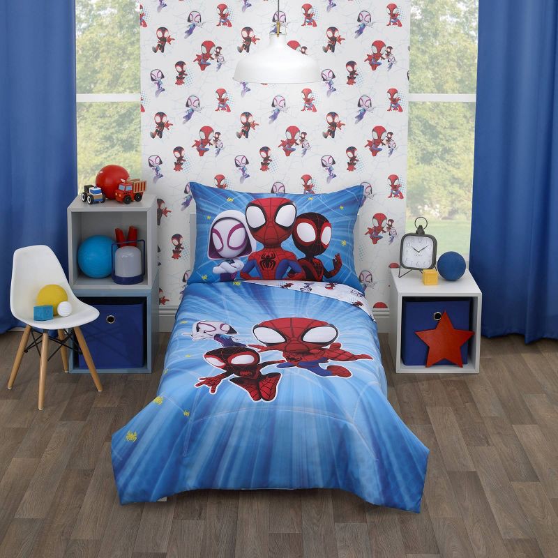 Spidey And His Amazing Friends Reversible Duvet Cover and