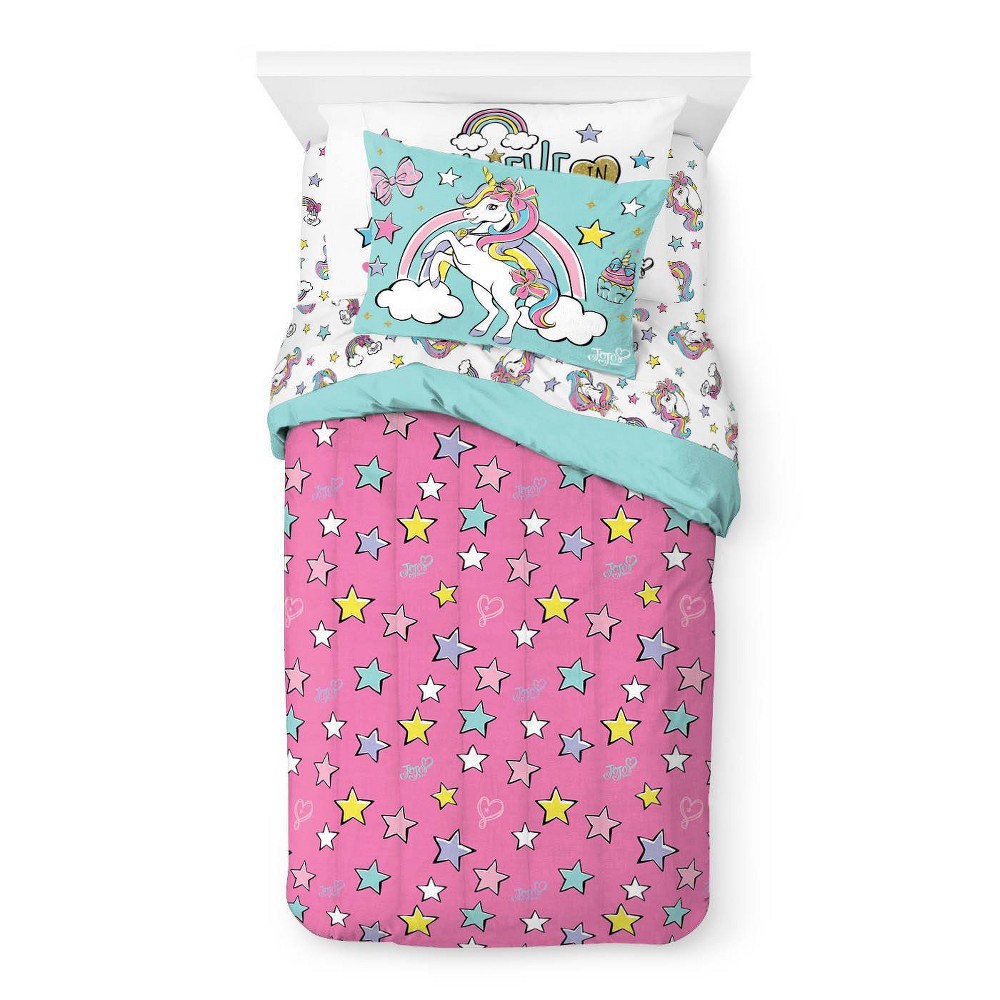 slide 3 of 4, Twin JoJo Siwa Comforter, 1 ct