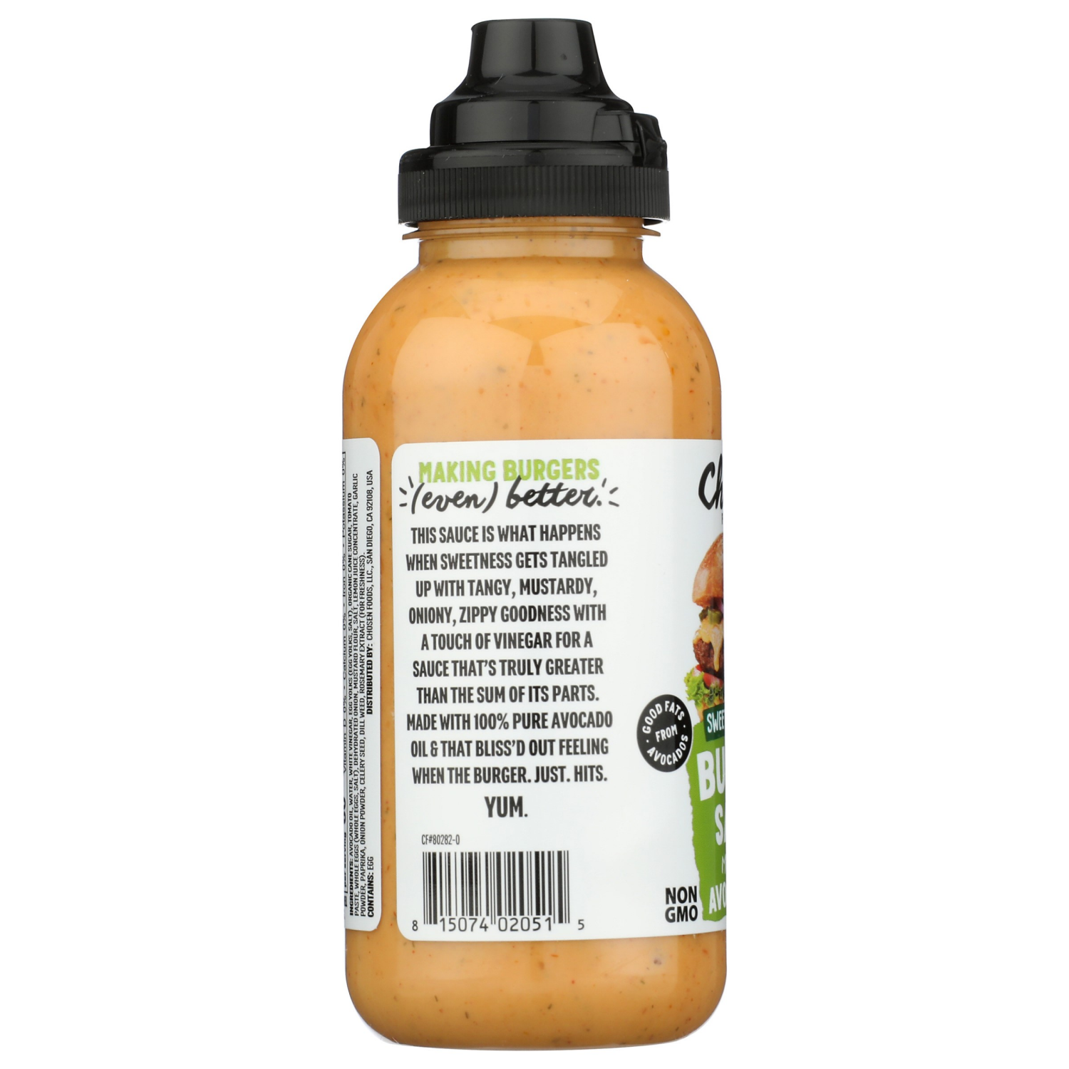 slide 3 of 3, Chosen Foods Burger Sauce, 9 fl oz