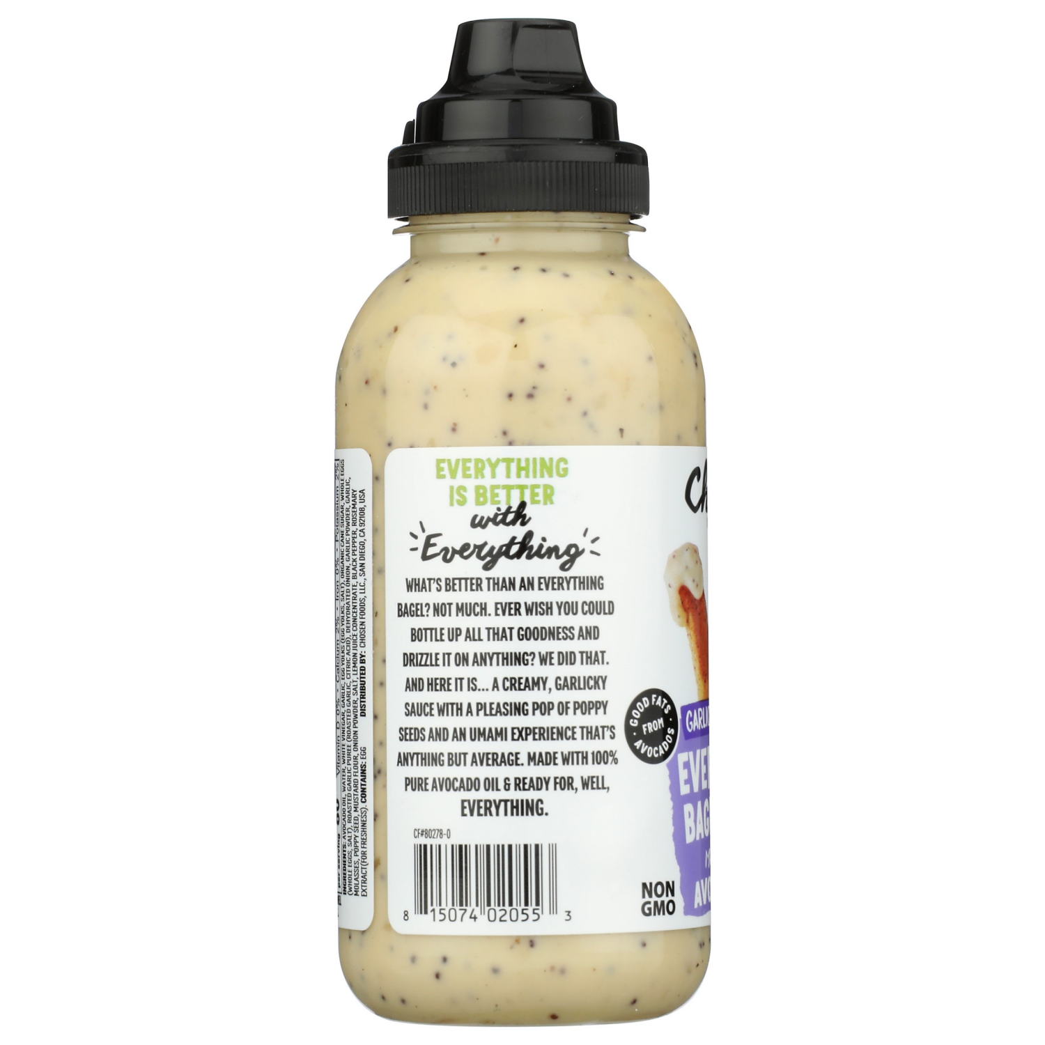 slide 3 of 3, Chosen Foods Everything Sauce, 9 fl oz