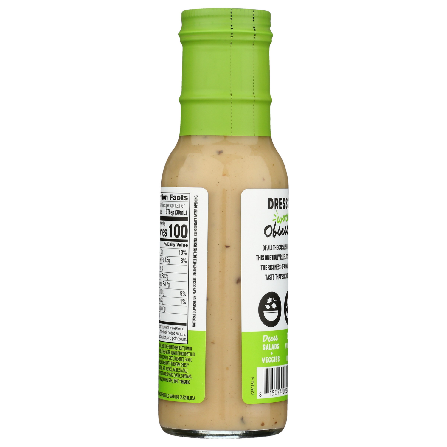 slide 3 of 4, Chosen Foods Steakhouse Caesar Dressing and Marinade, 8 fl oz