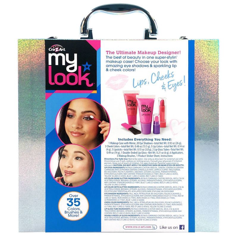 slide 8 of 8, My Look Glitter Makeup Studio by Cra-Z-Art, 1 ct