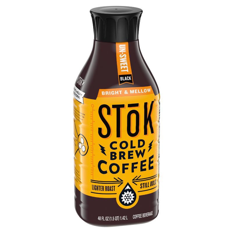 slide 2 of 13, SToK Bright & Mellow Cold Brew Coffee - 48 fl oz, 48 fl oz