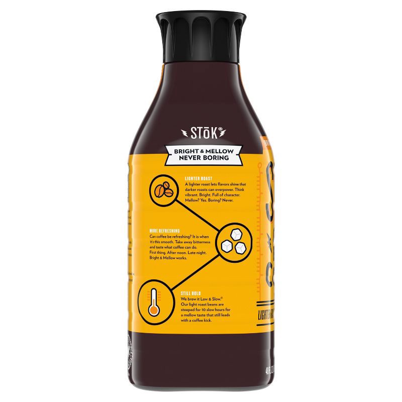 slide 13 of 13, SToK Bright & Mellow Cold Brew Coffee - 48 fl oz, 48 fl oz