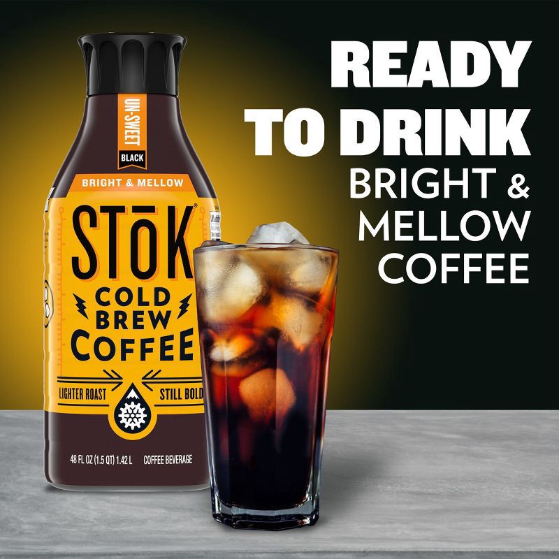 slide 6 of 13, SToK Bright & Mellow Cold Brew Coffee - 48 fl oz, 48 fl oz