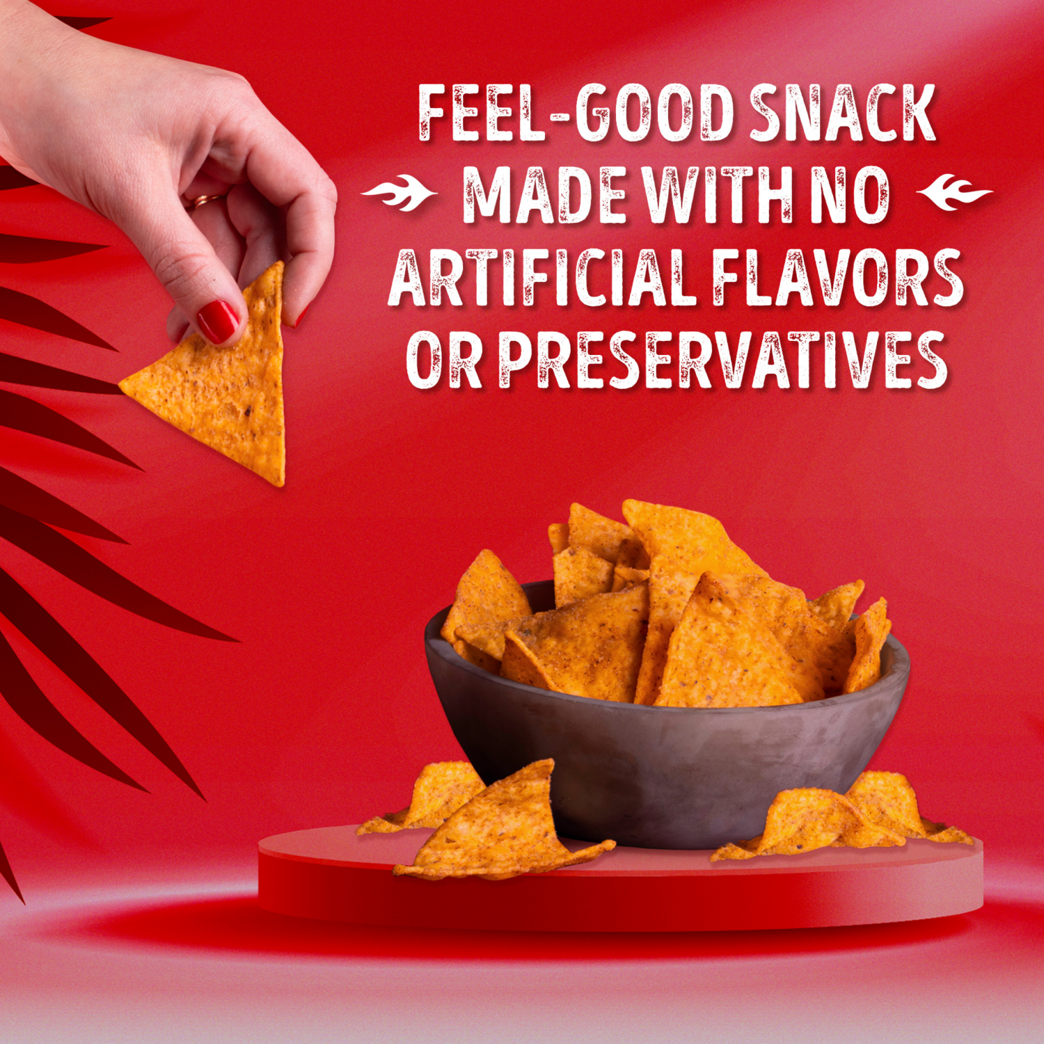 slide 4 of 8, Late July Snacks Scorchin' Sauce Corn Tortilla Chips, 7.800 oz