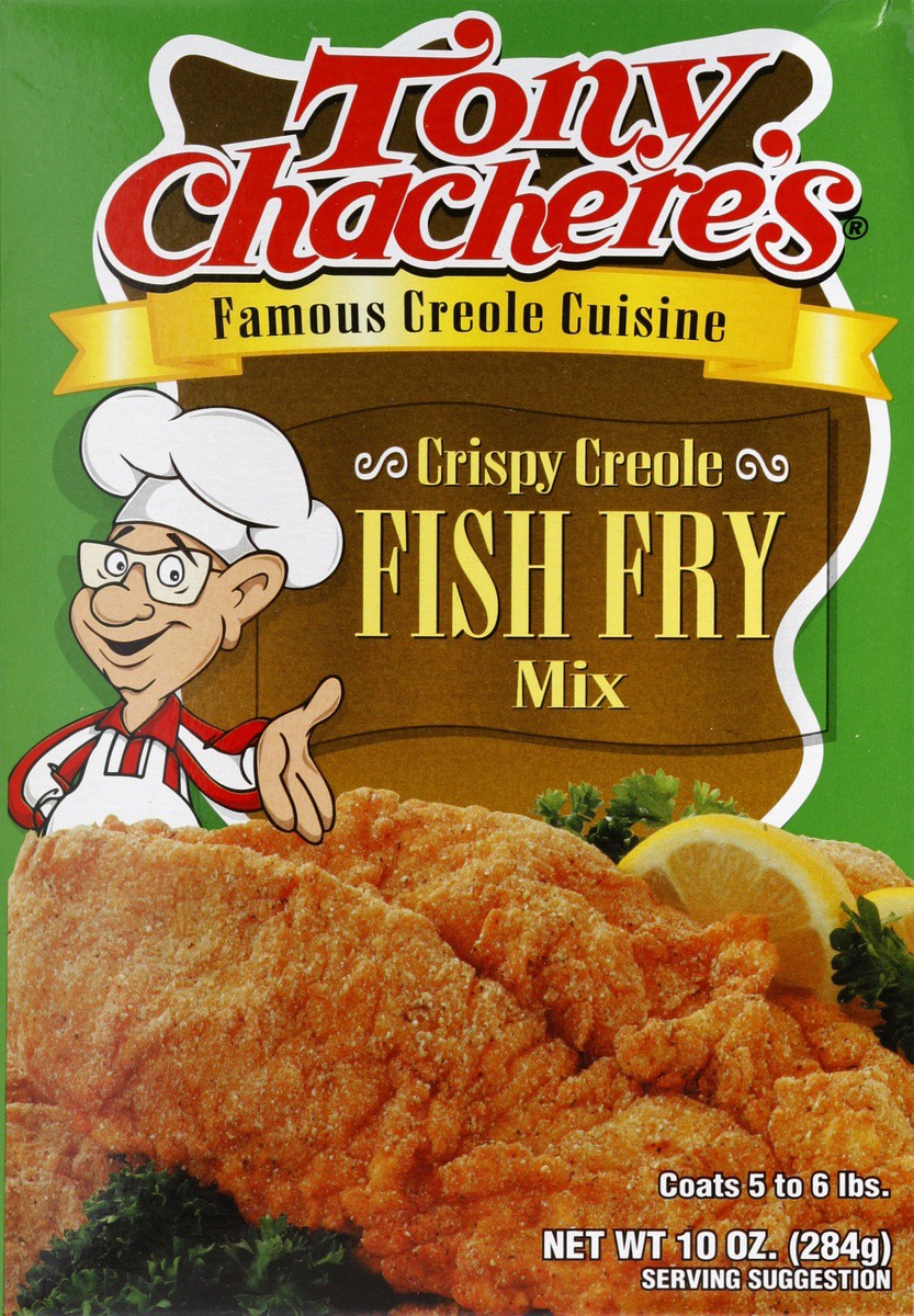 slide 2 of 4, Tony Chachere's Fish Fry Mix 10 oz, 10 oz