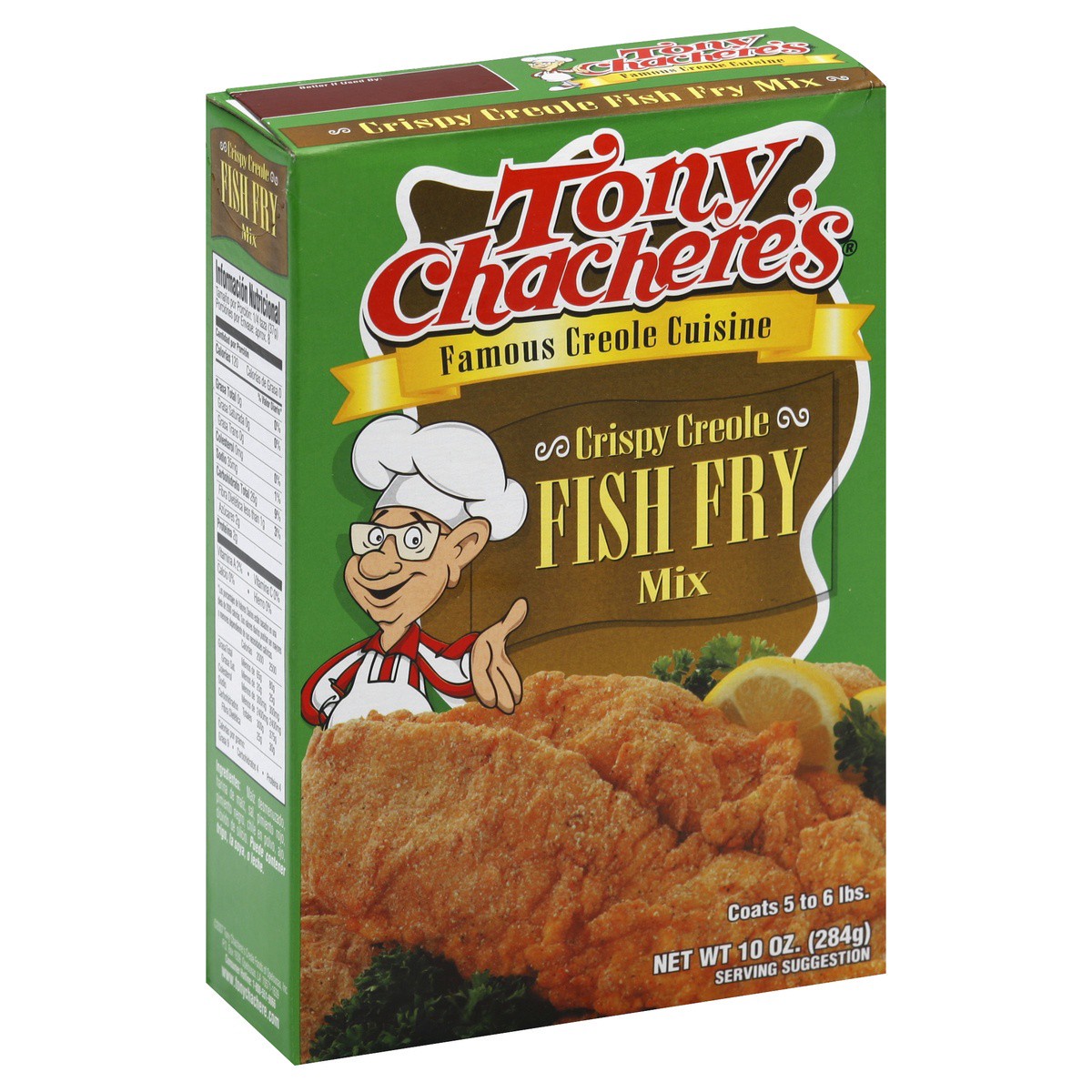 slide 1 of 4, Tony Chachere's Fish Fry Mix 10 oz, 10 oz