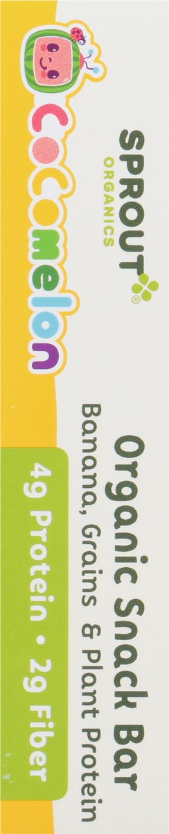 slide 3 of 12, Sprout Organics CoComelon Organic Snack Bar 5 - 0.88 oz Bars, 5 ct