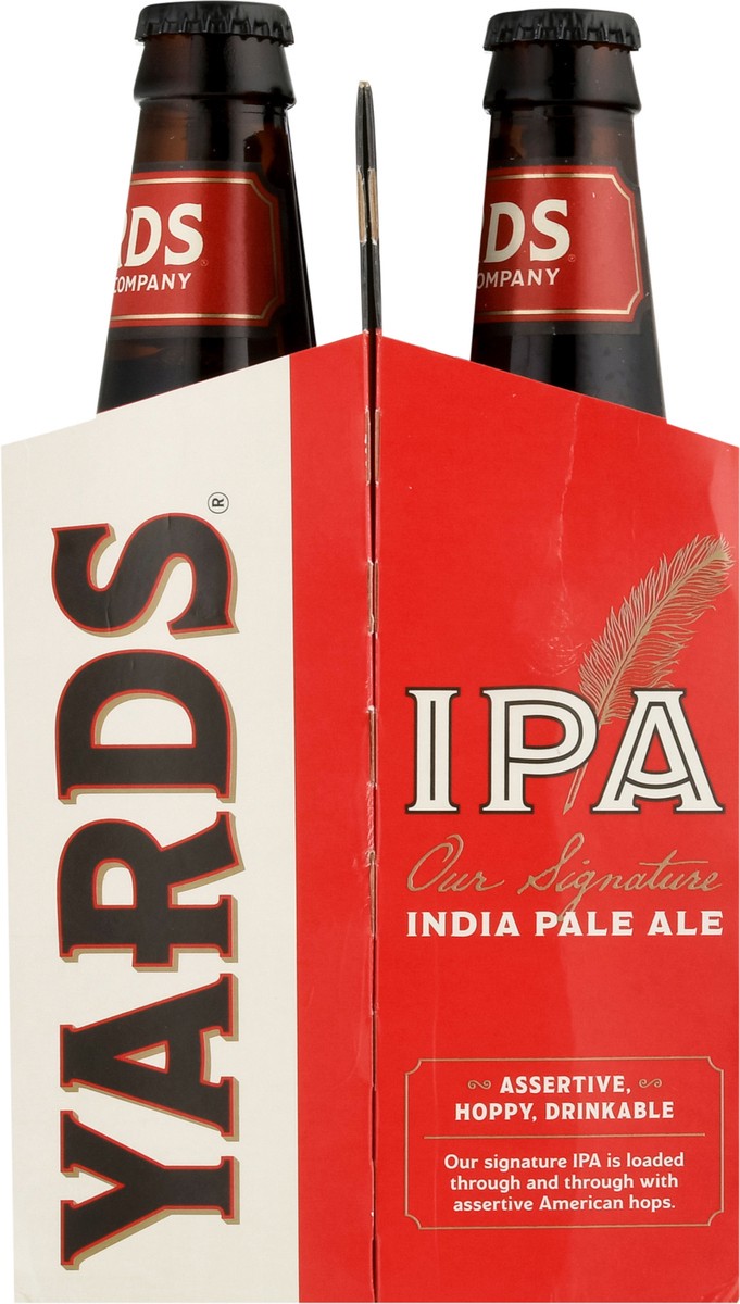 slide 4 of 9, Yards Our Signature IPA Beer 6 - 12 fl oz Bottles, 72 oz