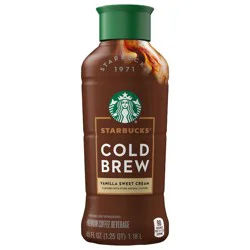 Starbucks Discoveries Discoveries Vanilla Sweet Cream Cold Brew Coffee - 40 fl oz