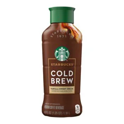Starbucks Discoveries Vanilla Sweet Cream Cold Brew Coffee - 40 fl oz