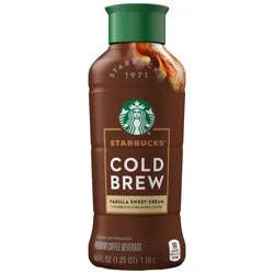 Starbucks Discoveries Vanilla Sweet Cream Cold Brew Coffee - 40 fl oz