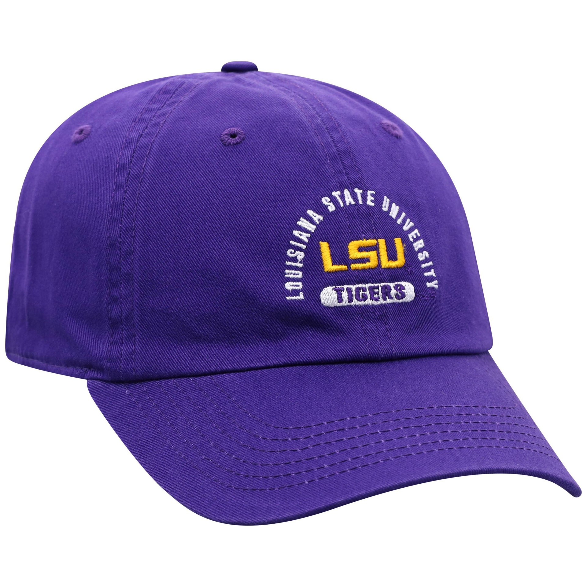 slide 1 of 2, NCAA LSU Tigers Men's Garment Washed Relaxed Fit Hat, 1 ct