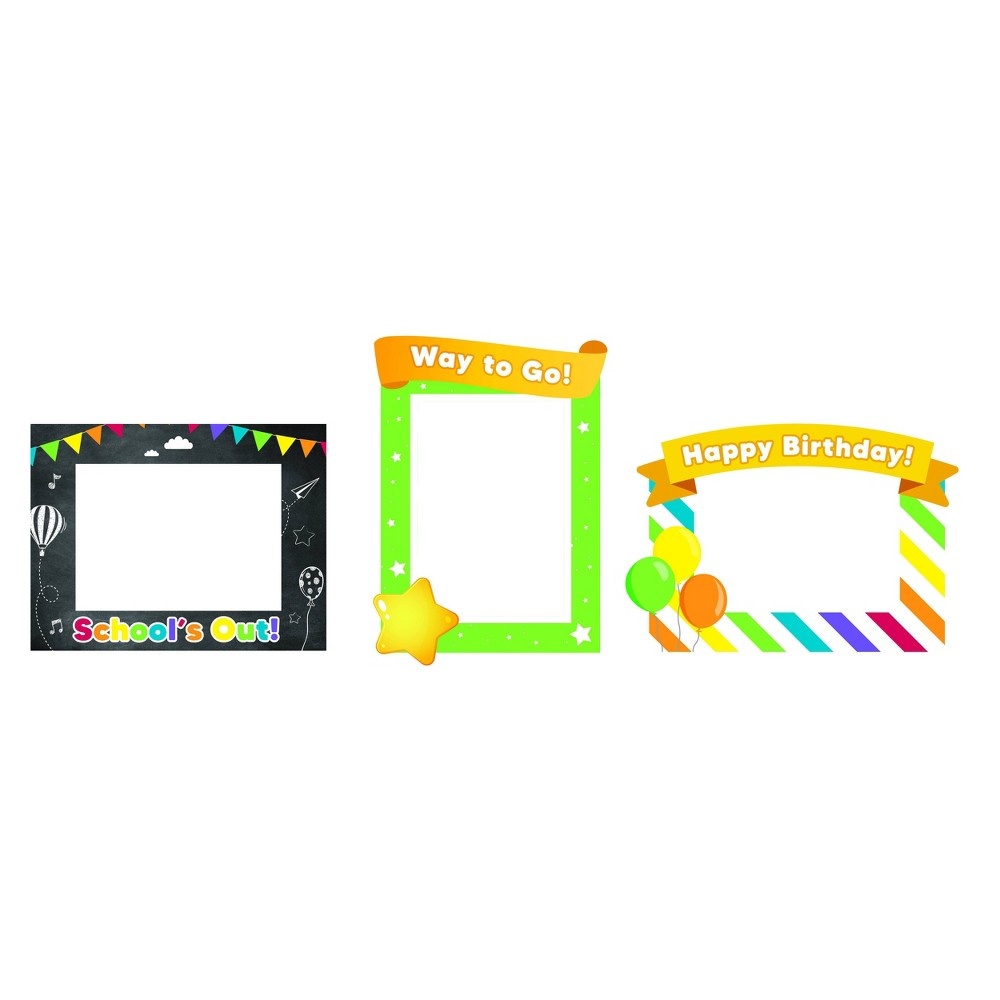 slide 2 of 8, Photo Frames Mixed Carton - Astrobrights, 1 ct