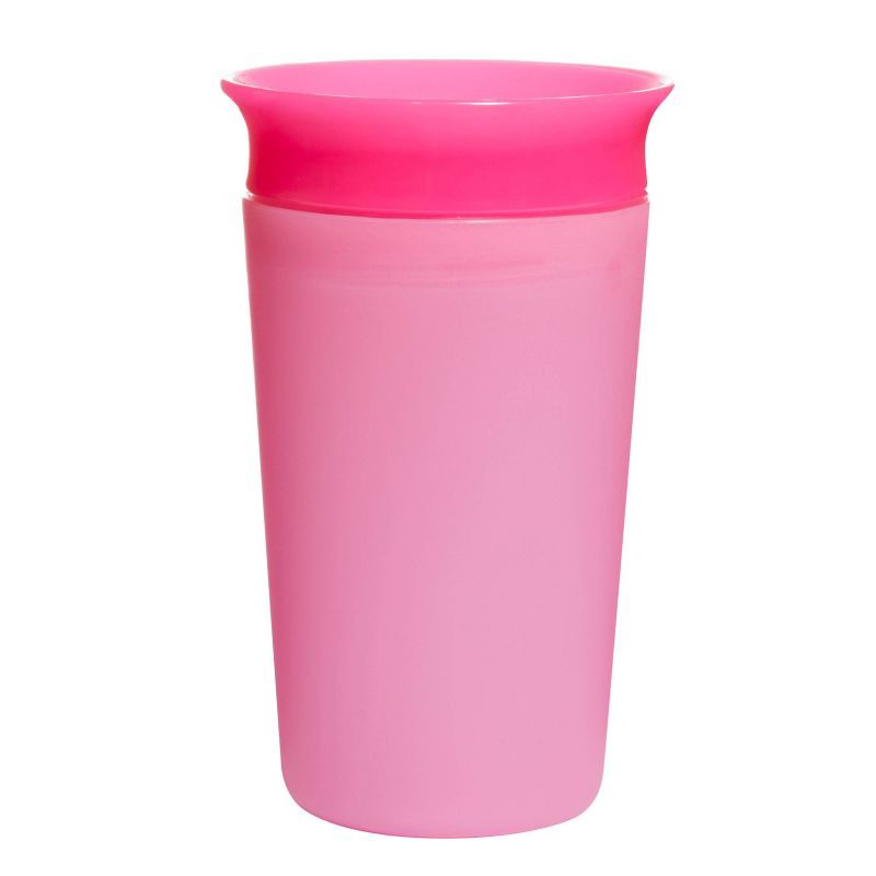 slide 4 of 7, Munchkin Miracle 360° Color Changing Sippy Cup - Pink - 9oz, 1 ct