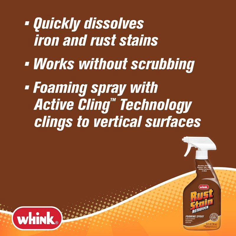 slide 8 of 11, Whink Rust Stain Remover Foaming Spray - 24 fl oz, 24 fl oz
