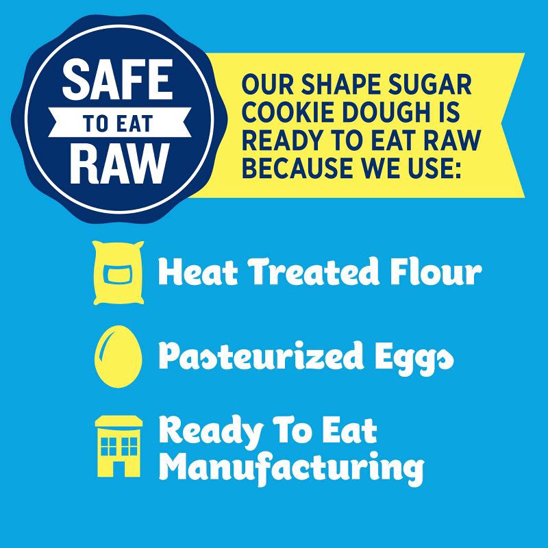 slide 6 of 9, Pillsbury Ready-to-Bake Bunny Shape Sugar Cookie Dough - 9.1oz/20ct, 9.1 oz, 20 ct