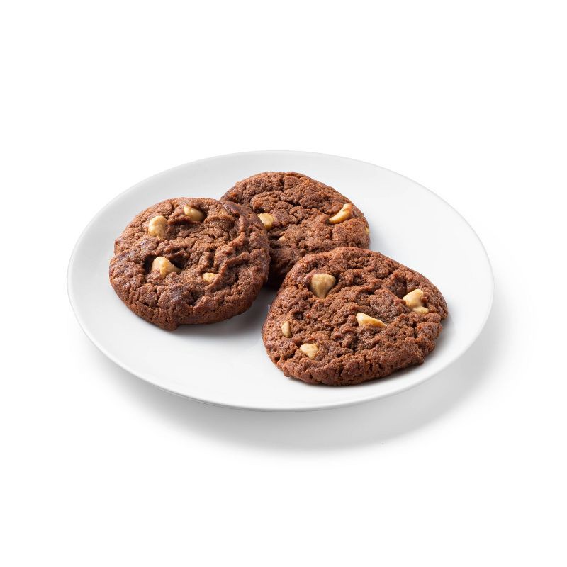 slide 2 of 4, Soft Baked Chocolate Caramel Flavored Brownie Cookie - 8oz - Favorite Day™, 8 oz