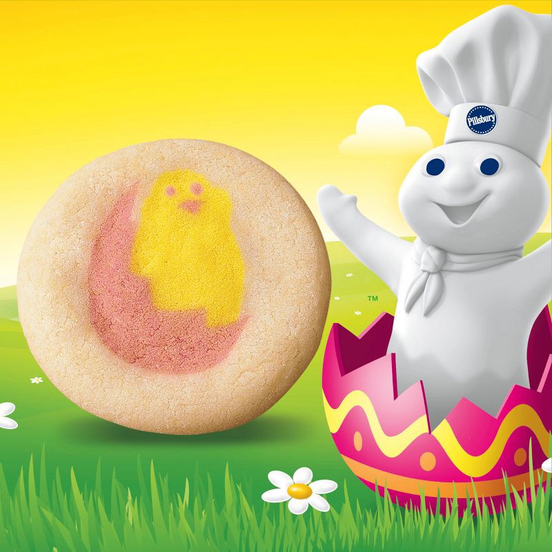 slide 2 of 9, Pillsbury Ready-to-Bake Chick Shape Sugar Cookie Dough - 9.1oz/20ct, 9.1 oz, 20 ct