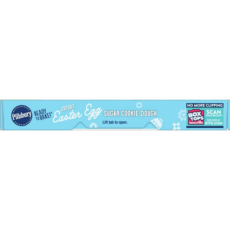 slide 6 of 9, Pillsbury Ready-to-Bake Egg Cutout Shape Sugar Cookie Dough - 10ct/7.2oz, 10 ct, 7.2 oz