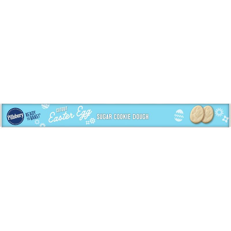 slide 7 of 9, Pillsbury Ready-to-Bake Egg Cutout Shape Sugar Cookie Dough - 10ct/7.2oz, 10 ct, 7.2 oz