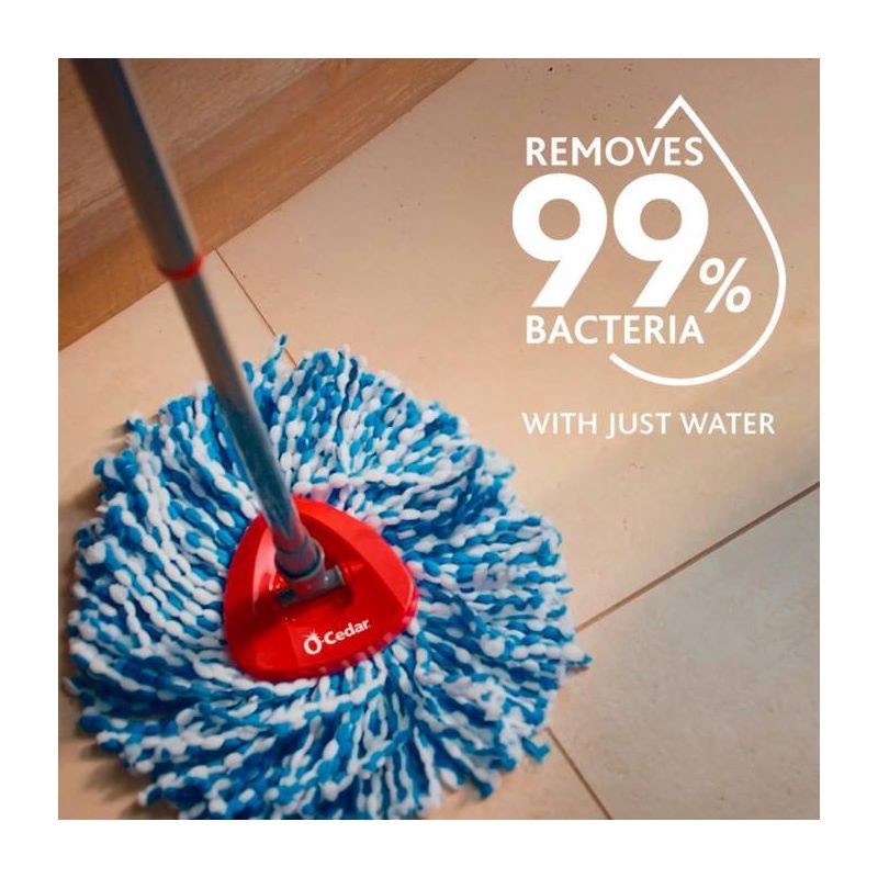 slide 13 of 13, O-Cedar RinseClean Mop Head Replacement, 1 ct