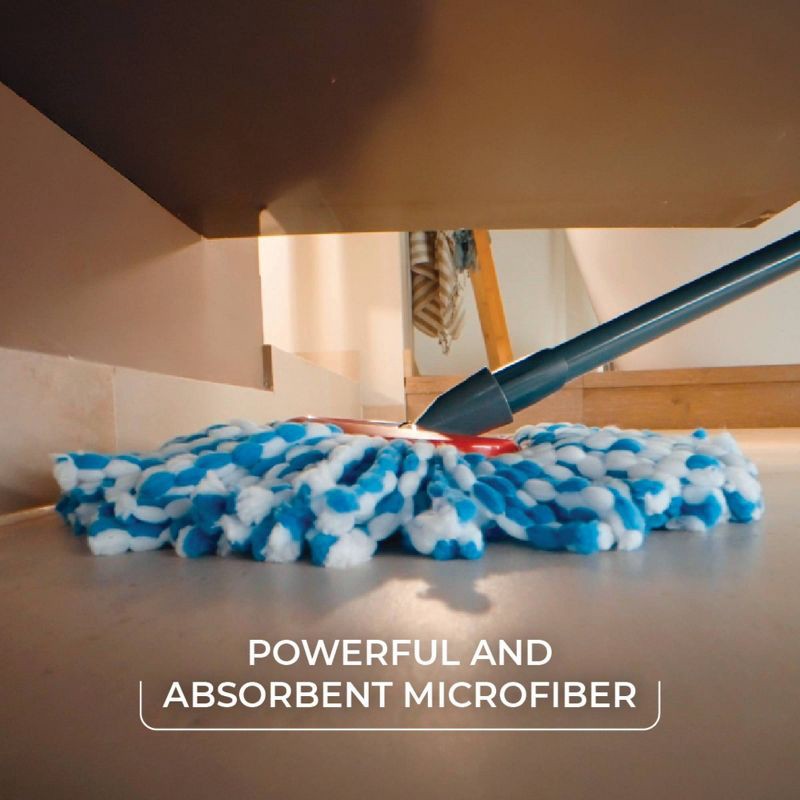 slide 4 of 13, O-Cedar RinseClean Mop Head Replacement, 1 ct