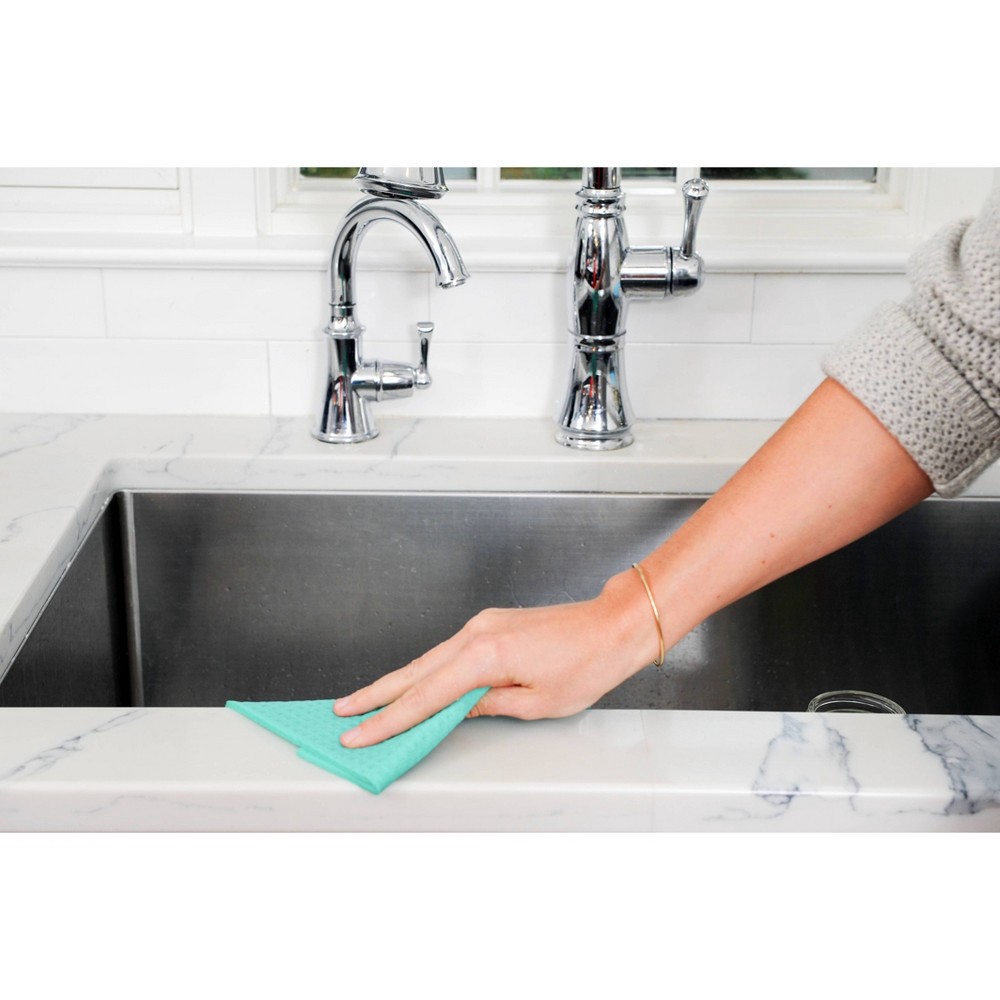 slide 5 of 5, Full Circle Squeeze Cellulose Sponge Cloths 3 ea, 3 ct