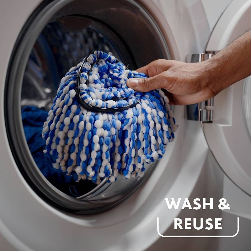 slide 8 of 23, O-Cedar RinseClean Spin Mop & Bucket System, 1 ct