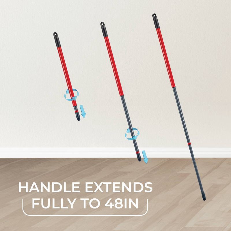 slide 10 of 23, O-Cedar RinseClean Spin Mop & Bucket System, 1 ct