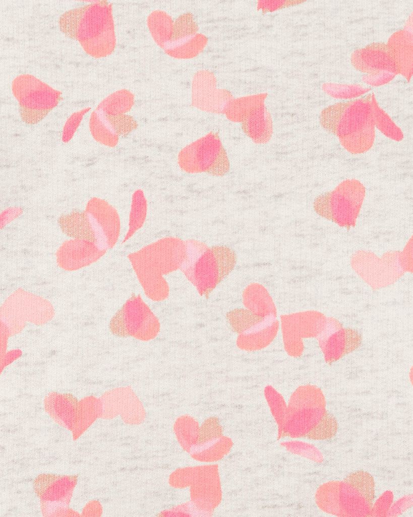 slide 2 of 2, Oshkosh Baby Heart-Print French Terry Sweater Multi 18M, 1 ct