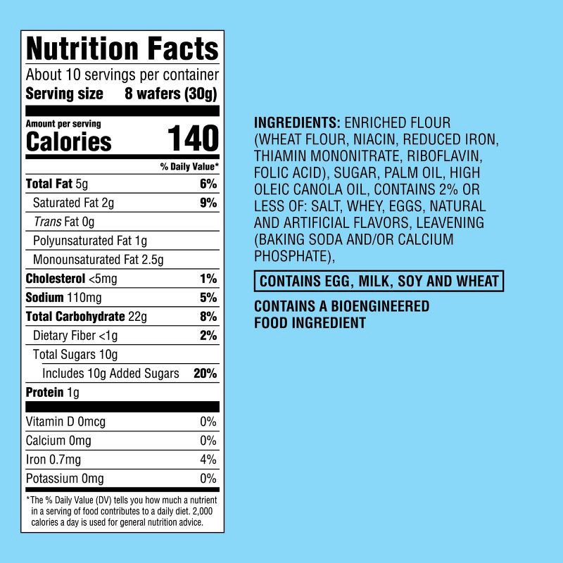 slide 5 of 5, Vanilla Artificially Flavored Wafer Cookies - 11oz - Favorite Day™, 11 oz